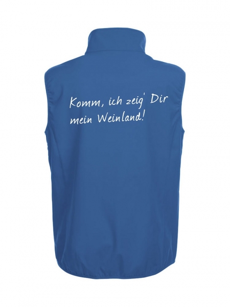 Herren Classic Softshell Vest, inkl. Druck